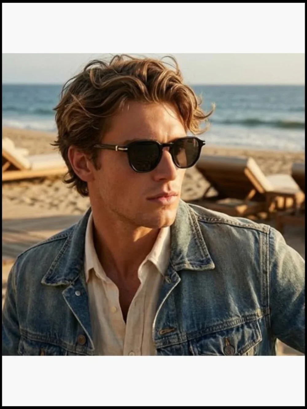 Classic Round TR90 Frame Polarized UV400 Sunglasses for Driving